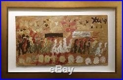 Purvis Young Funeral Procession Original Mixed Media/wood Make An Offer