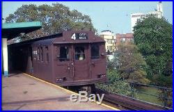 RARE! 1930s BMT D-Type Front Destination Rollsign New York Subway Vellum