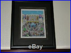 RARE Charles Fazzino Winter at the Met 3-D Artwork Signed and Numbered 267/475