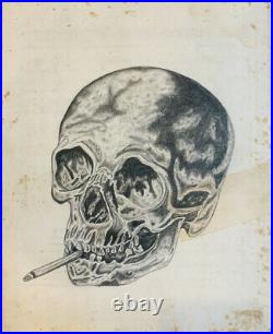 RARE Skulls And Shit HC Donald Baechler Wes Lang Collectible Low Brow Art Book