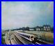 Railway Scene D2 Original Mixed Media Painting on Canvas Board