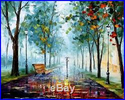 Rainy Afternoon Limited Edition Mixed Media/Giclee on Canvas by Leonid Afremov