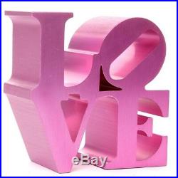 Robert Indiana Love Sculpture Museum Edition Ima Official Pink Sold Out