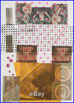 Robert Rauschenberg Cage 1983 Signed Screenprint/collage Others Avail