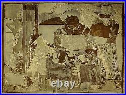 Romare Bearden The Family Original Signed #3 Key Plate Etching Aquatint 1975