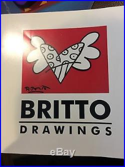Romero Britto Original Acrylic and oilpen on paperboard 2003