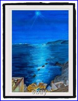 SANTORINI, GREECE (Revised) ORIGINAL PAINTING