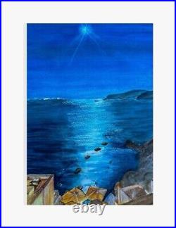 SANTORINI, GREECE (Revised) ORIGINAL PAINTING