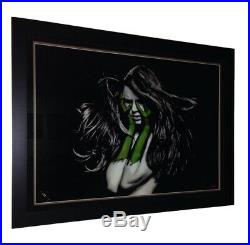 SNIK What Your Soul Songs (Green) Print Professionally Framed