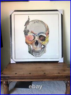 Skull Collage Picture EXTRA LARGE. NEW! Home Decor Cool Art Man cave Bar