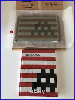 Space Invader IK #18 Into the white cube and LA Book Garey the Third