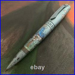 Streltsov Art Mixed Media Custom Titanium Pen IcebreakerAlice in Wonderland