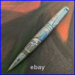 Streltsov Art Mixed Media Custom Titanium Pen IcebreakerAlice in Wonderland