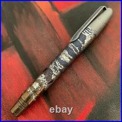 Streltsov Art Mixed Media Tactical Titanium Pen with Sea Theme Ace Pirate