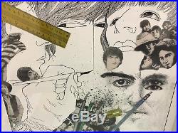 THE BEATLES Revolver 50 Collage Art by Klaus Voormann Signed and Numbered RARE