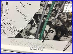 THE BEATLES Revolver 50 Collage Art by Klaus Voormann Signed and Numbered RARE