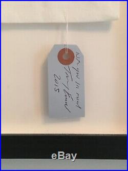 TRACEY EMIN, My Heart Is With You Always, Embroidered, Signed, Inscribed