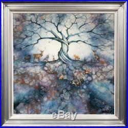 The Call Of The Trees by Kerry Darlington. Framed