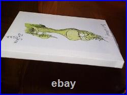 The Grinch Genuine Original Dr. Seuss signed artwork