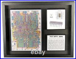 The Intel 4004 The World's First Microprocessor D4004 with 4004 Chip Die