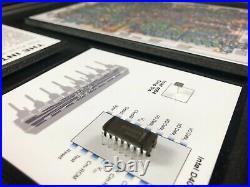 The Intel 4004 The World's First Microprocessor D4004 with 4004 Chip Die