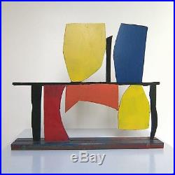 Tony Rosenthal Color Study Painted Steel Unique Table Top Sculpture JKLFA. Com
