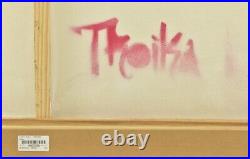 Troika' Mixed Media on Box Canvas,'Kenso' Signed and Framed Original