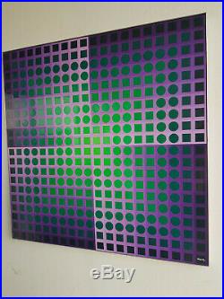 Vasarely Planetary Folklore Participations No 2 -multiple 800 pieces of plastic
