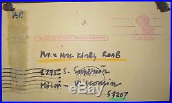 Vintage 1967 Karl Priebe Shorebird Fine Art Lake MI Abraham Lincoln Postcard Wi