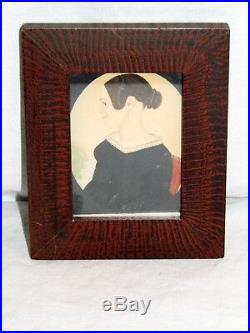 Vintage Alison Shriver Scherenschnitte Framed Man & Woman Silhouette Artwork Set