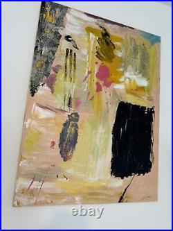 Wall Artwork Mixed Media Abstract Acrylic Painting