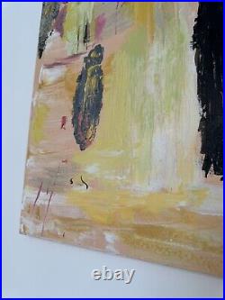 Wall Artwork Mixed Media Abstract Acrylic Painting