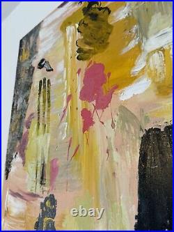 Wall Artwork Mixed Media Abstract Acrylic Painting