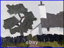 Welsh Cottage Original Al Hudson Landscape Painting. Framed Art Wales Cymru