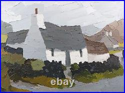 Welsh Cottage Original Al Hudson Landscape Painting. Framed Art Wales Cymru