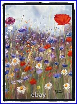 Wildflowers Galore Original Painting