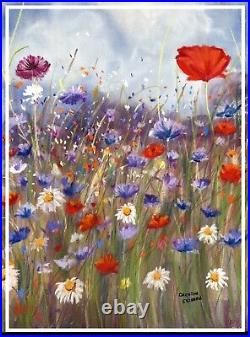 Wildflowers Galore Original Painting