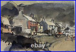 William Selwyn, Signed Original, Framed Welsh Art, Porthdinllaen