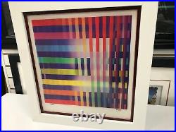 Yaacov Agam Agamograph Out of Black Hole Signed & Numbered Limited Edition