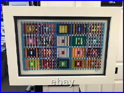 Yaacov Agam Memories Agamograph Signed & Numbered Limited Edition Framed