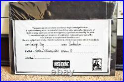 Zombiedan'Grunge King' Artwork 1/10 with COA Wishbone Publishing